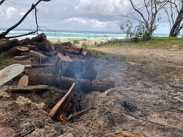 fraser island camping