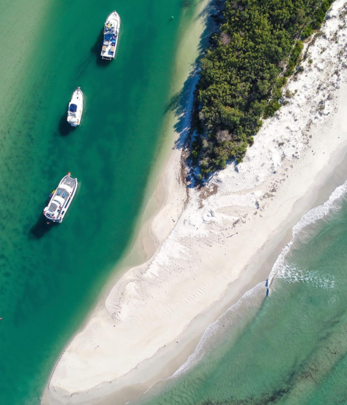 huskisson beach in jervis bay